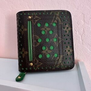 Louis Vuitton Perforated Monogram Compact Wallet